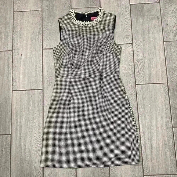 Betsey Johnson Pearl Collar Dress Size 8​ - Picture 2 of 5